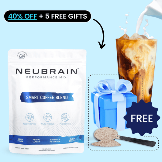 30 Servings of Smart Coffee + FREE Gifts - NEUBRAIN
